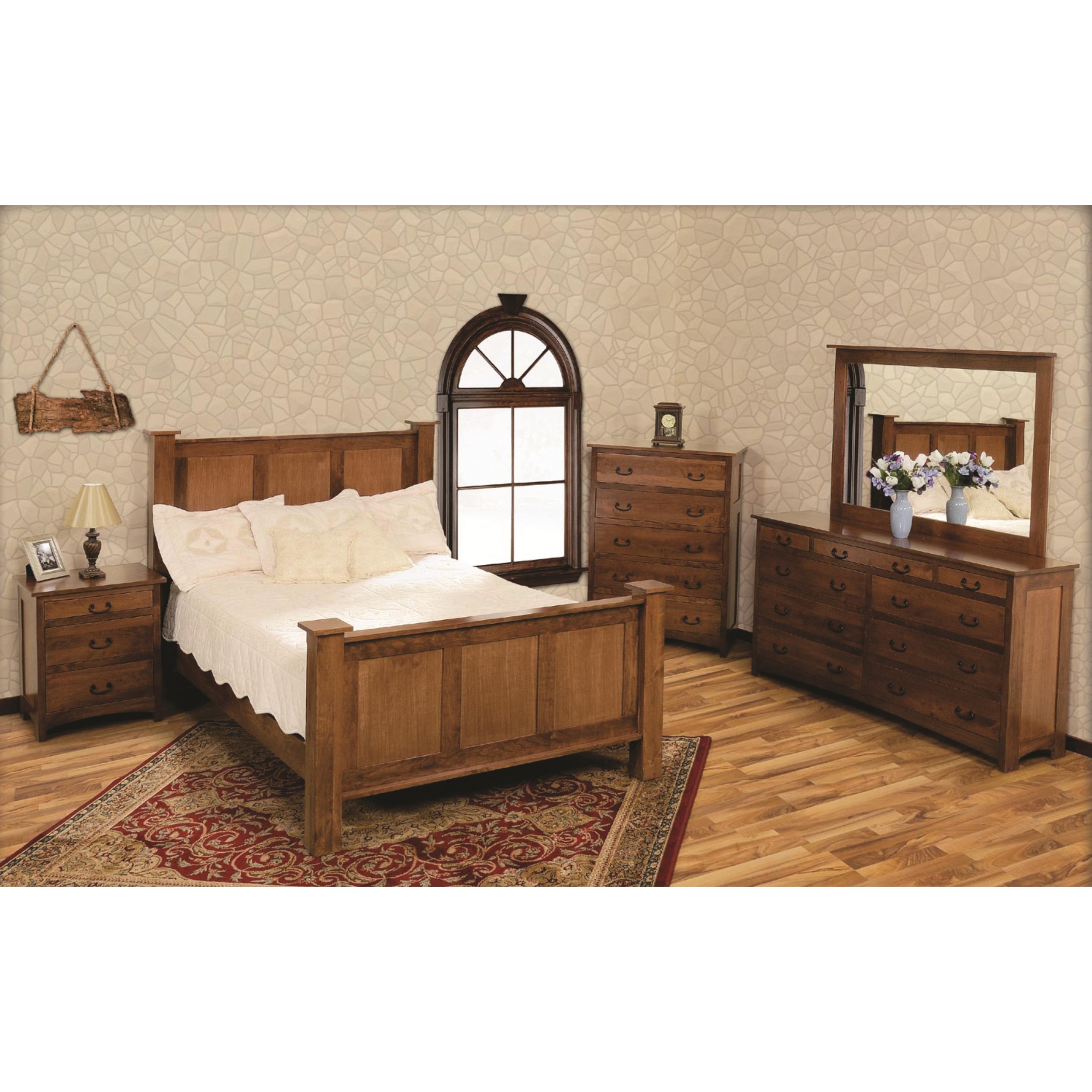 Daniel's Amish Treasure 333405 5Drawer Solid Wood Chest Belfort